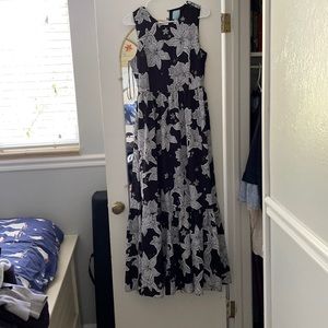 Floral floor length dress